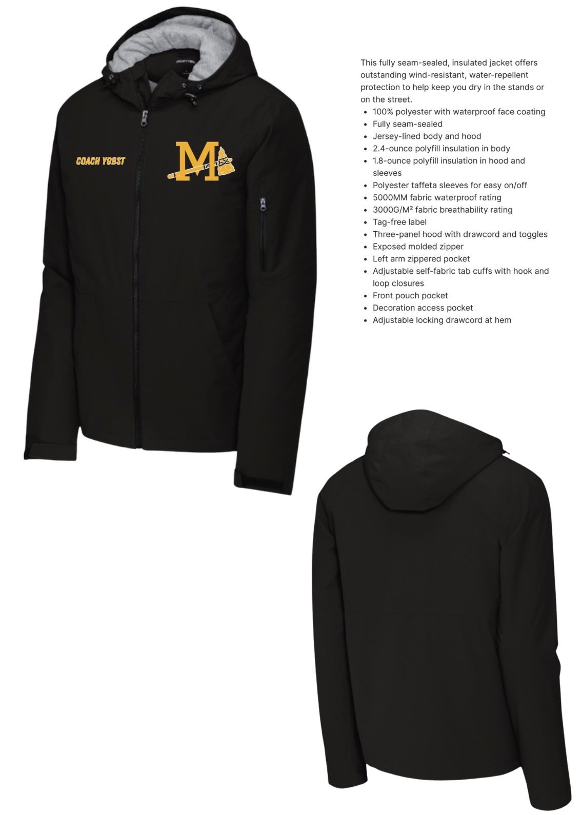 Mardela Baseball Jackets