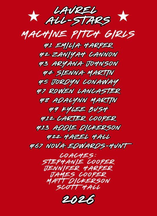 Girls Machine Pitch