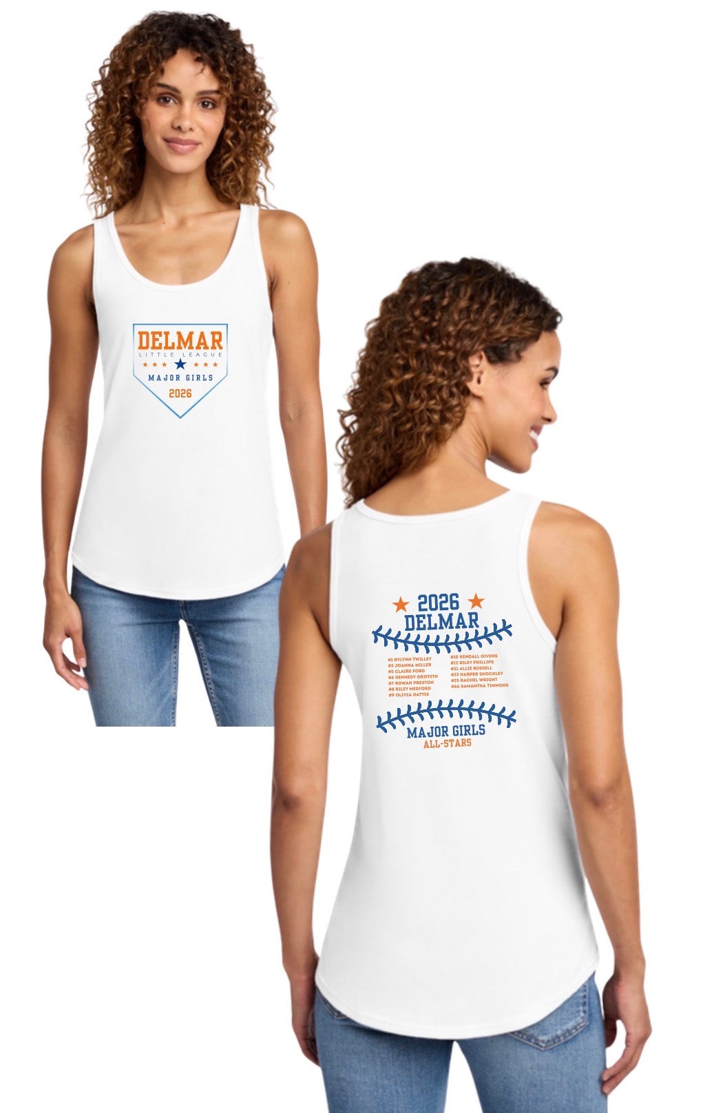 Delmar Little League - 2026 Allstar Fan Shirts