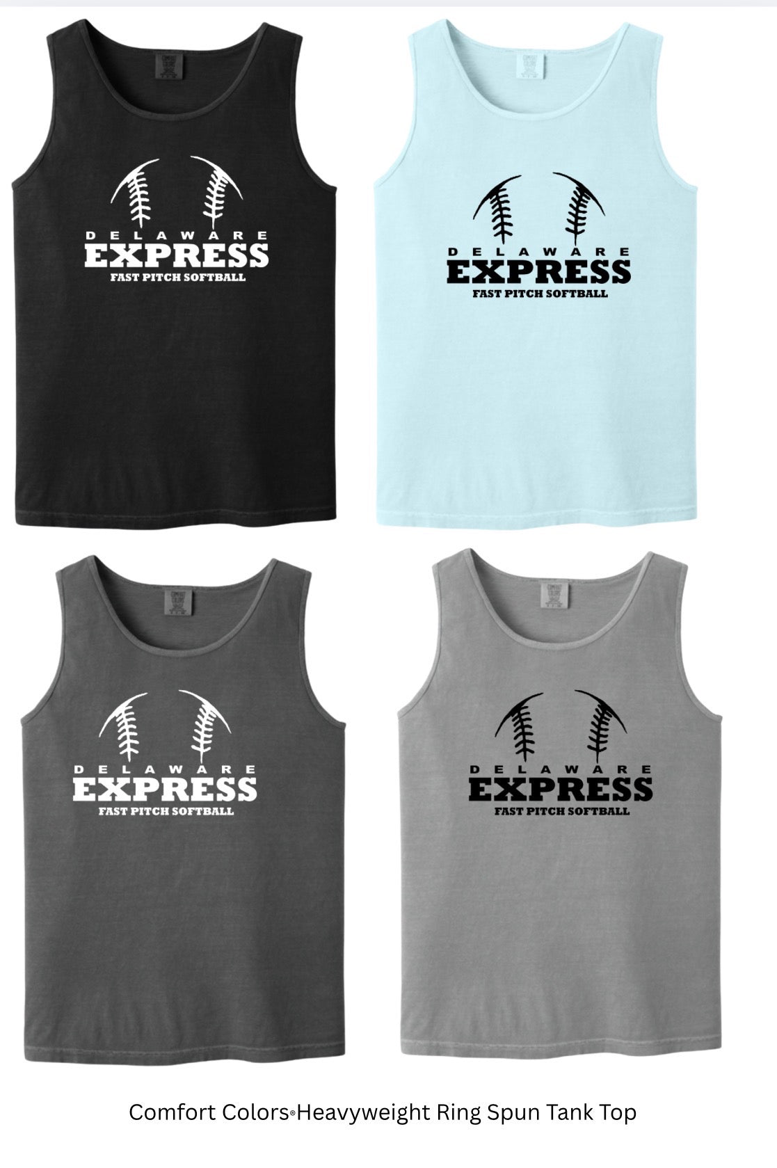 11U-Delaware Express Tank Tops