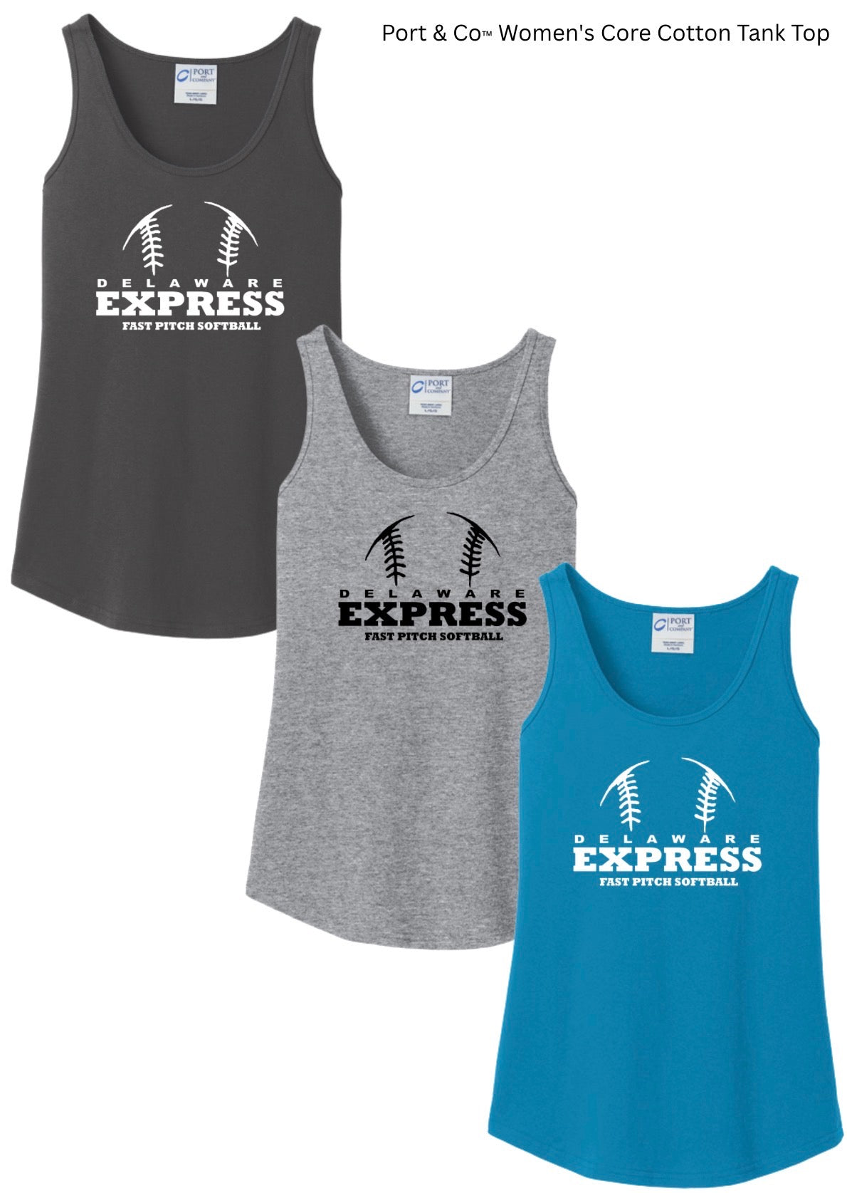 11U-Delaware Express Tank Tops