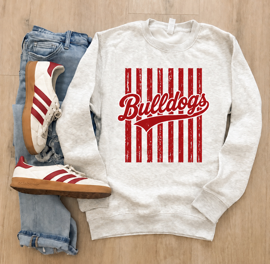 Bulldogs Vintage Stripe