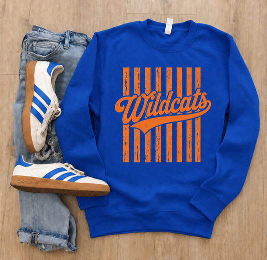Wildcats Vintage Stripes