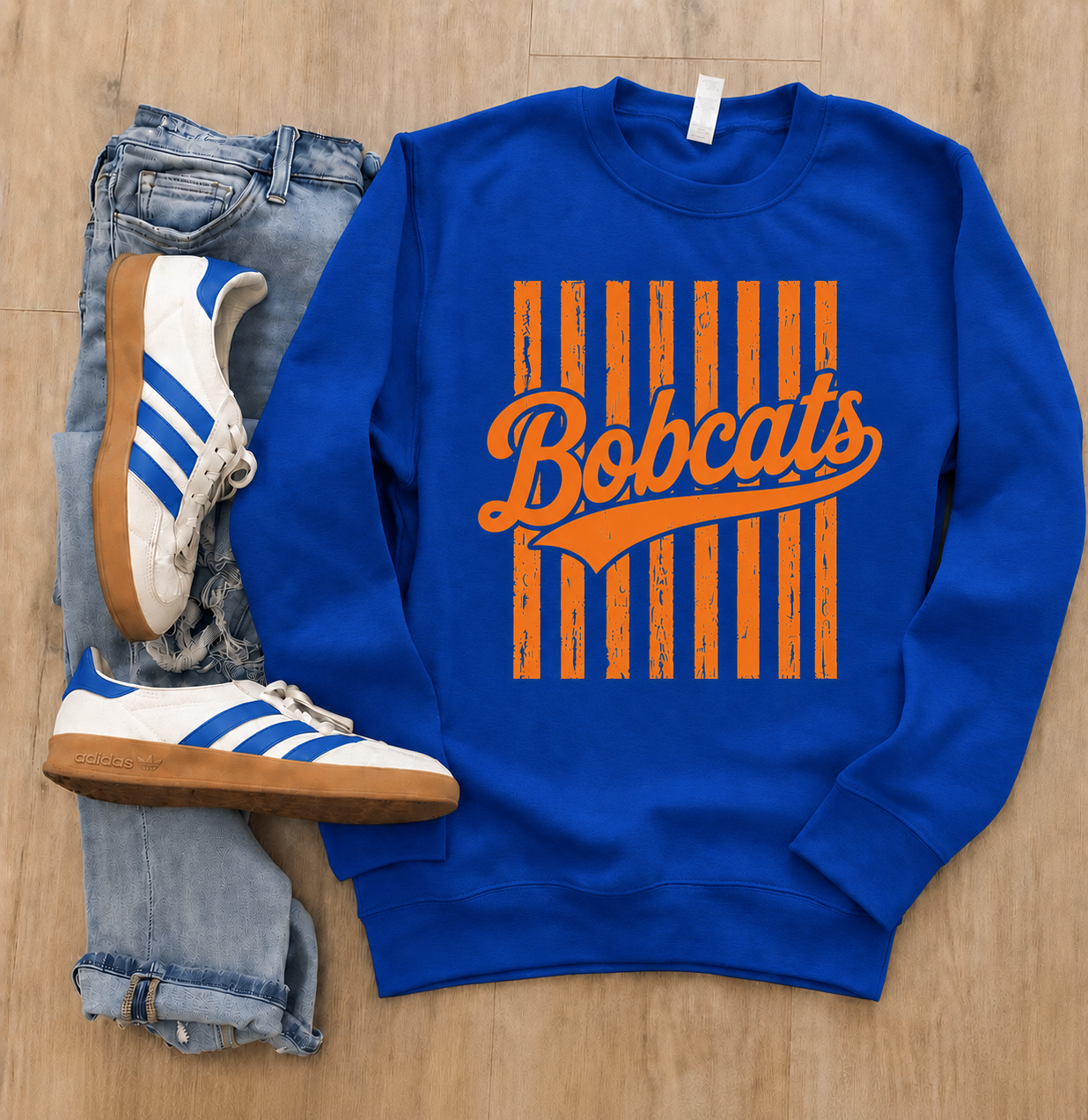 Bobcats Vintage Stripes