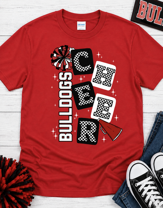 Bulldogs Cheer Red