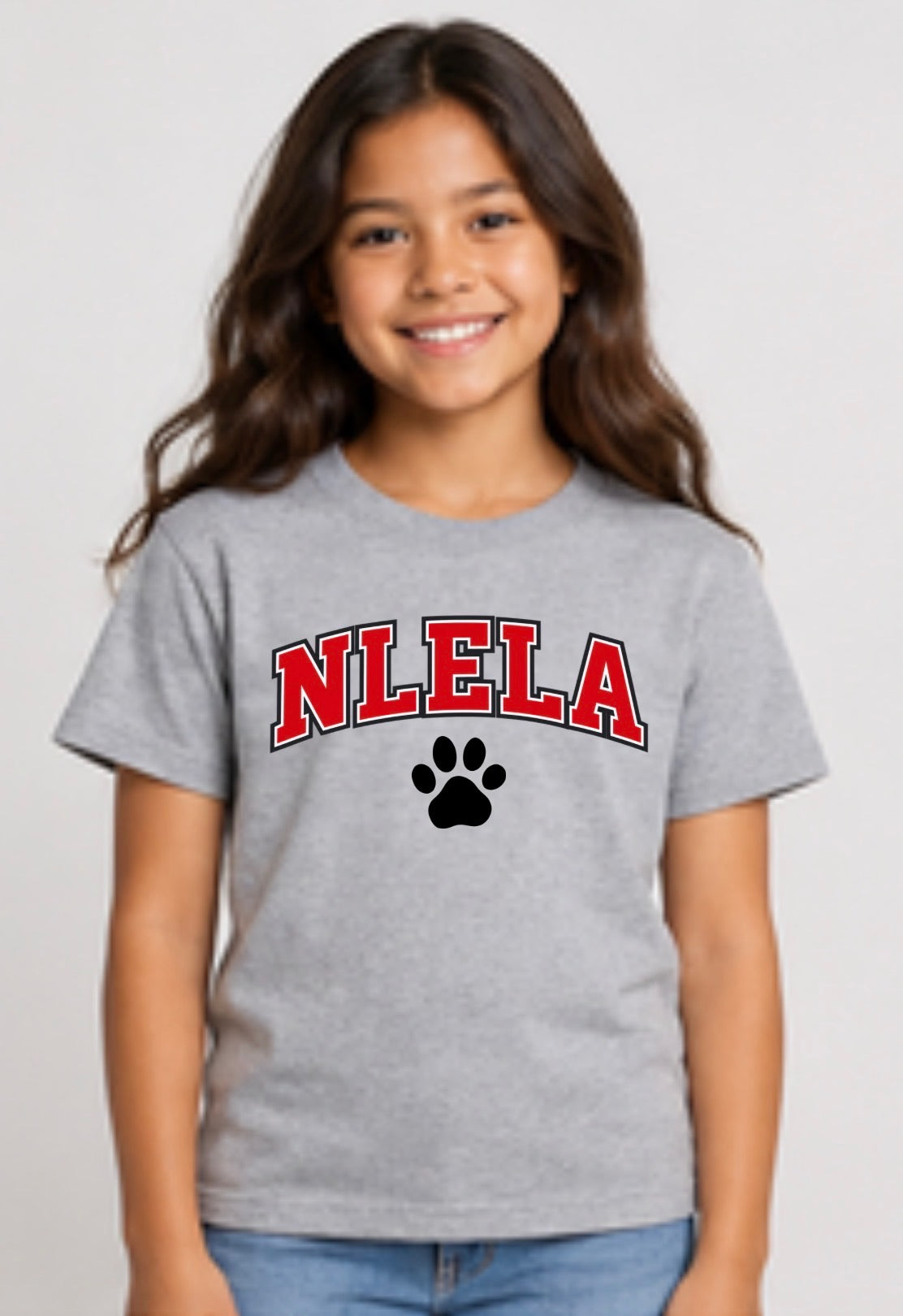 NLELA PBIS Paw Grey