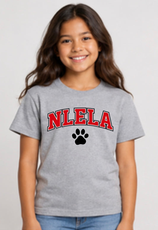 NLELA PBIS Paw Grey