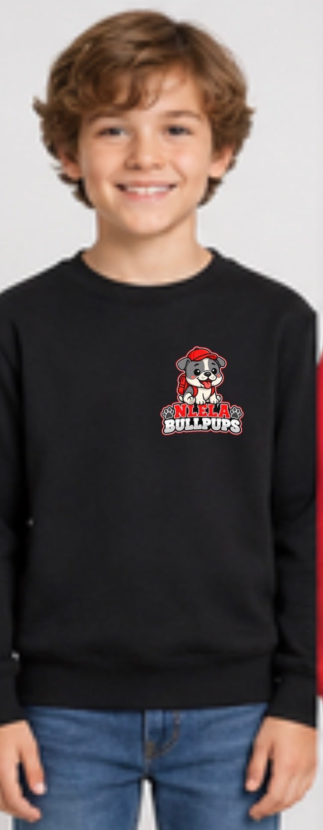 NLELA PBIS NLELA Bullpups Pocket Logo Black