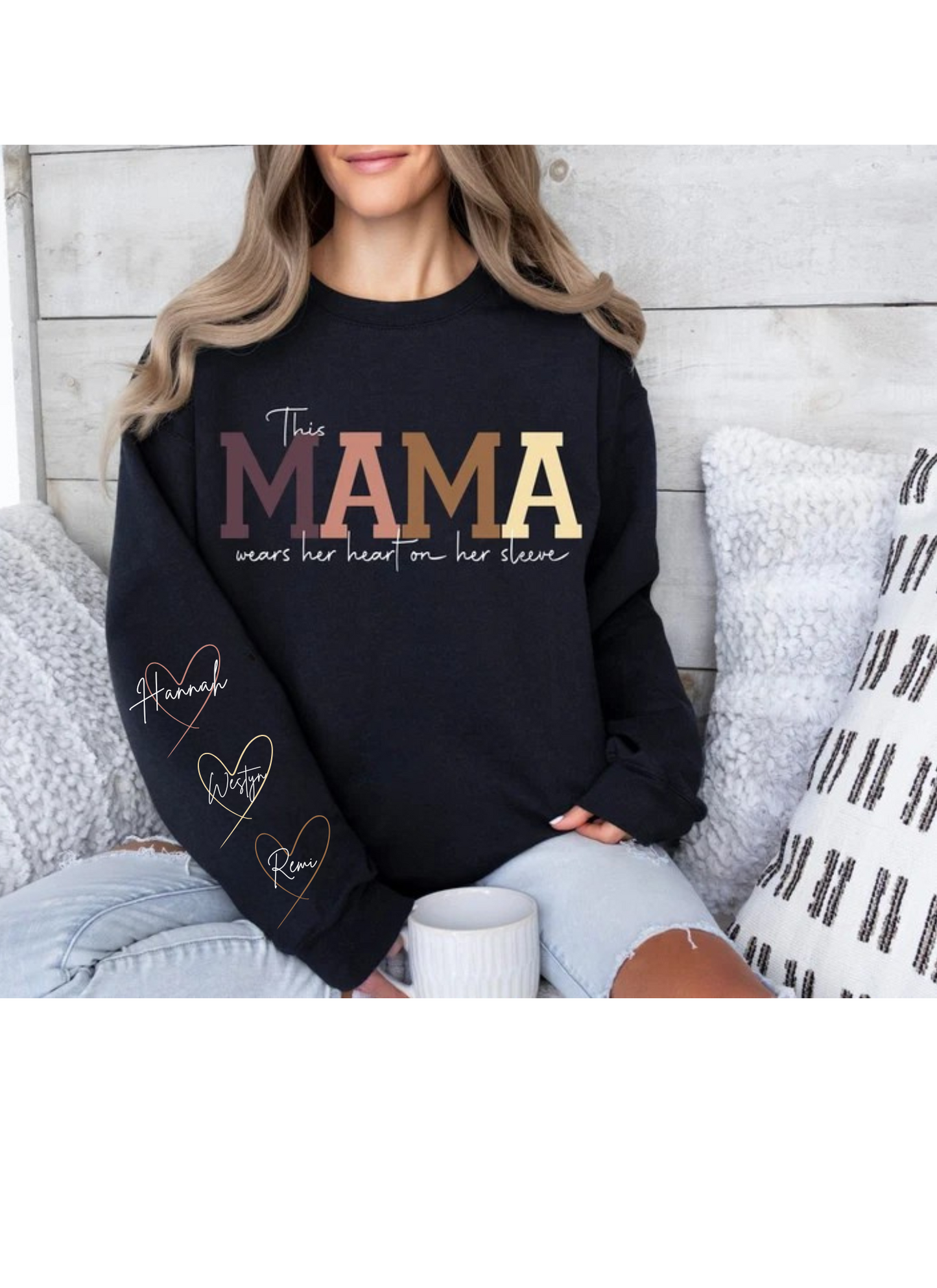 This MAMA Wears her Heart on her Sleeve