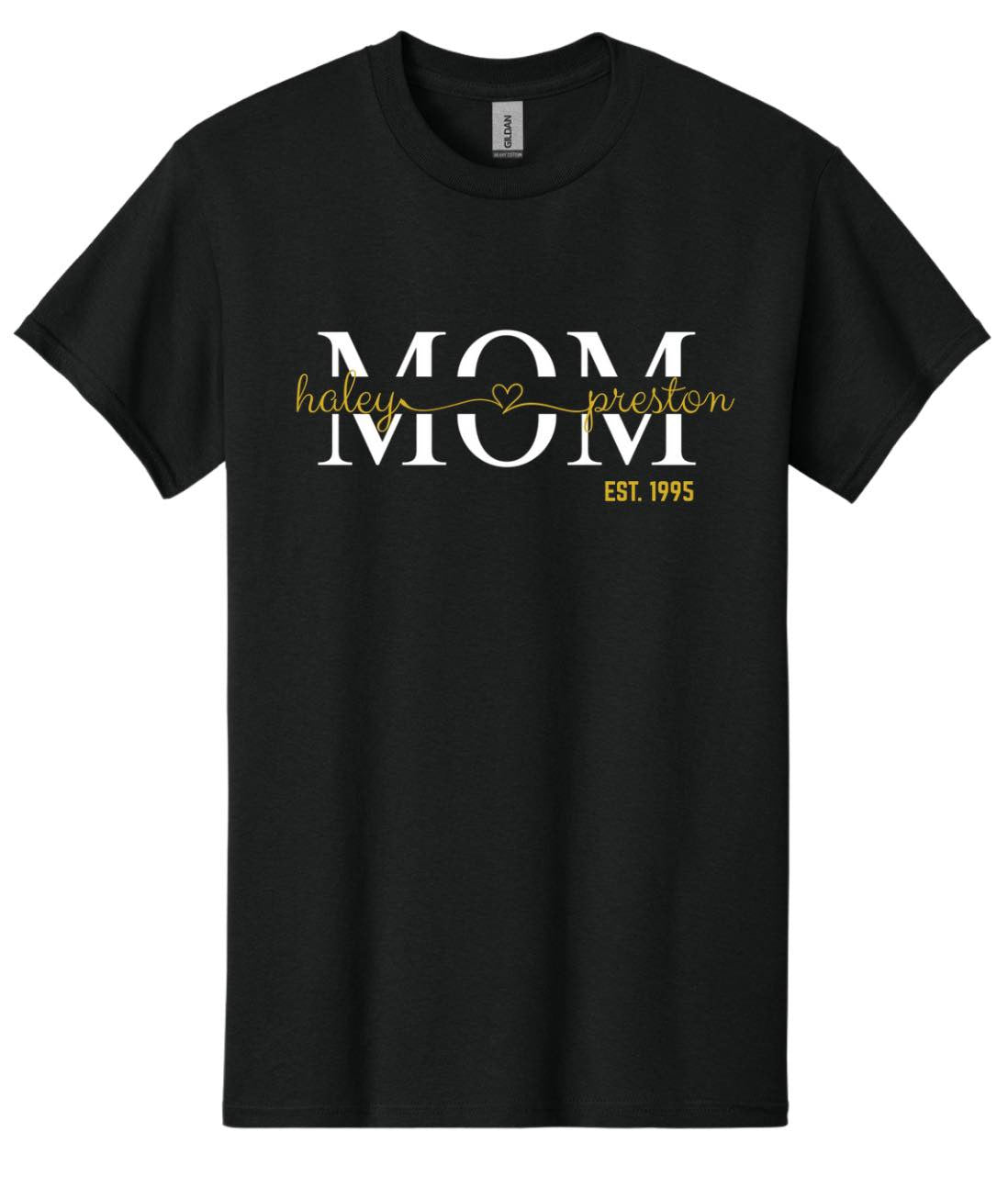 Mom Established - White and Gold
