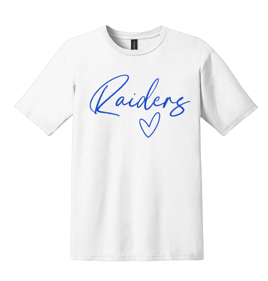 Raiders Heart (White Shirt)