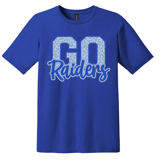 Go Raiders (Royal Blue Shirt)