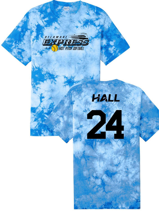 Delaware Express Tie Dye - Sky Blue