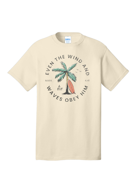 Even the Wind and Waves Obey-Palm Tree