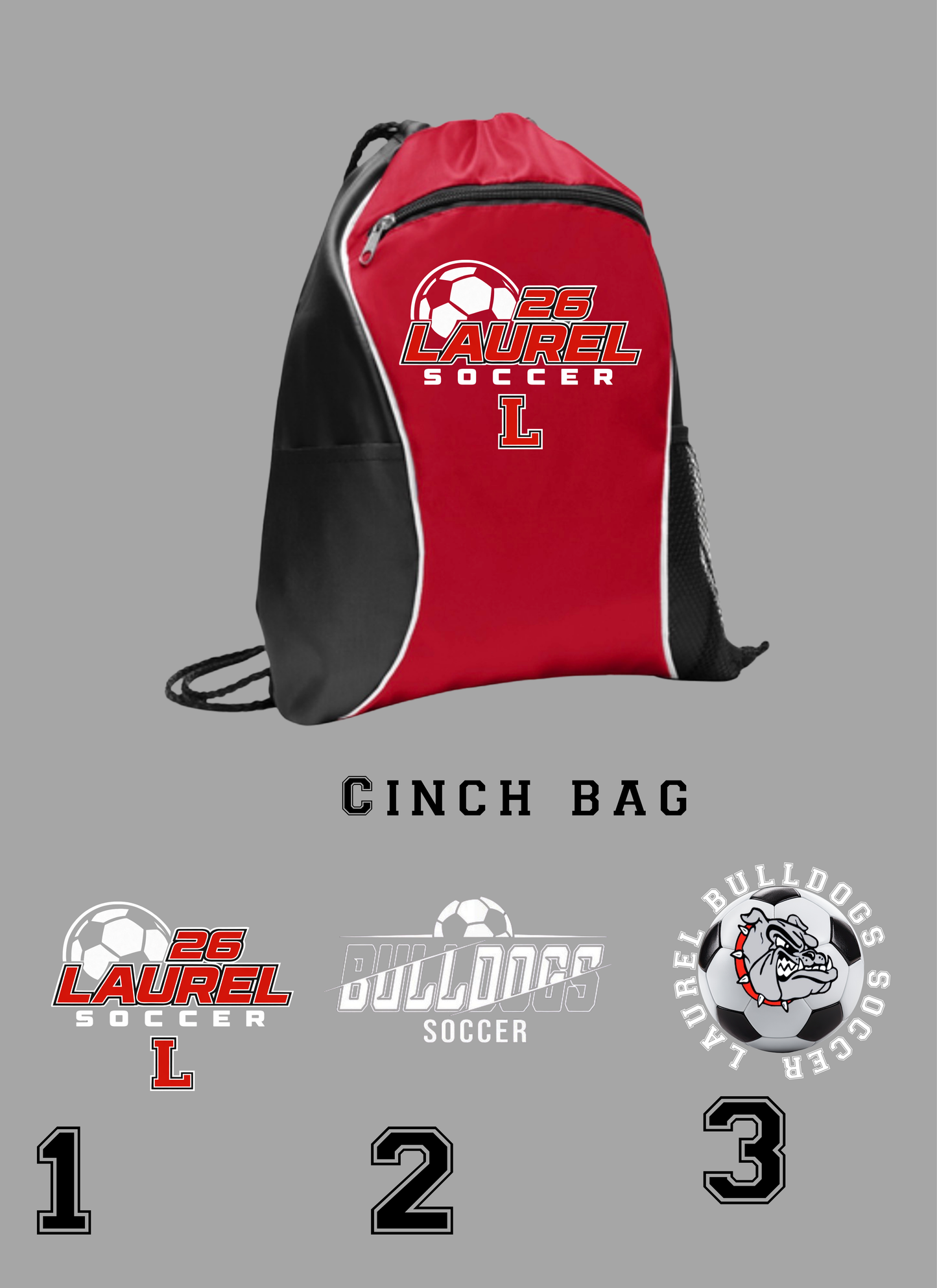 Laurel Soccer Cinch Bag