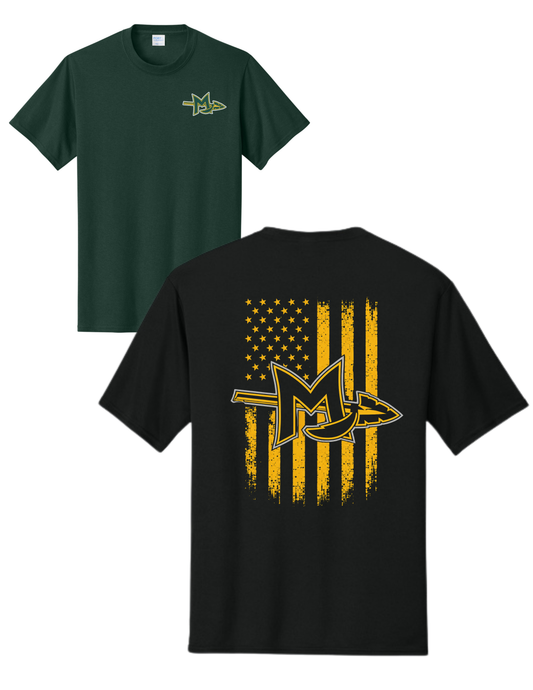 MAB-Mardela Warriors Distressed Flag-Class Year can be Added