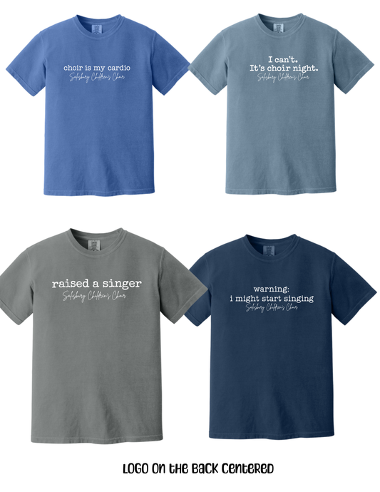 SCC-Typewriter Style Sayings on Comfort Colors