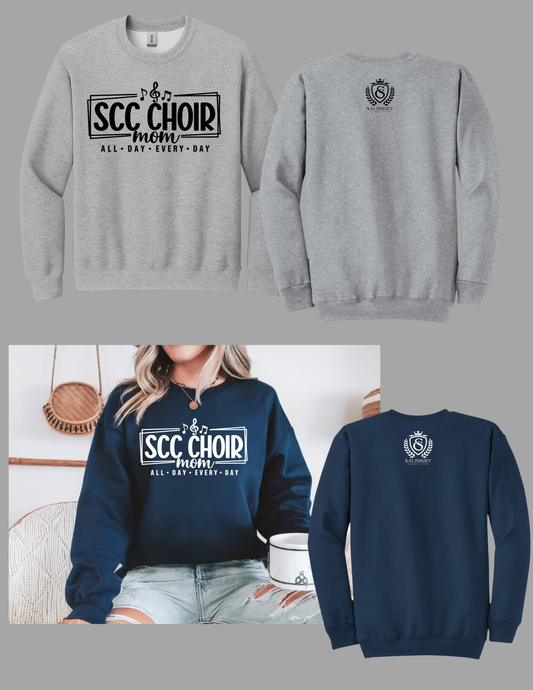 SCC-Choir Mom All Day Every Day Sweatshirt