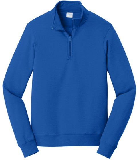 Customized 1/4 Zip Pullover Sweatshirt