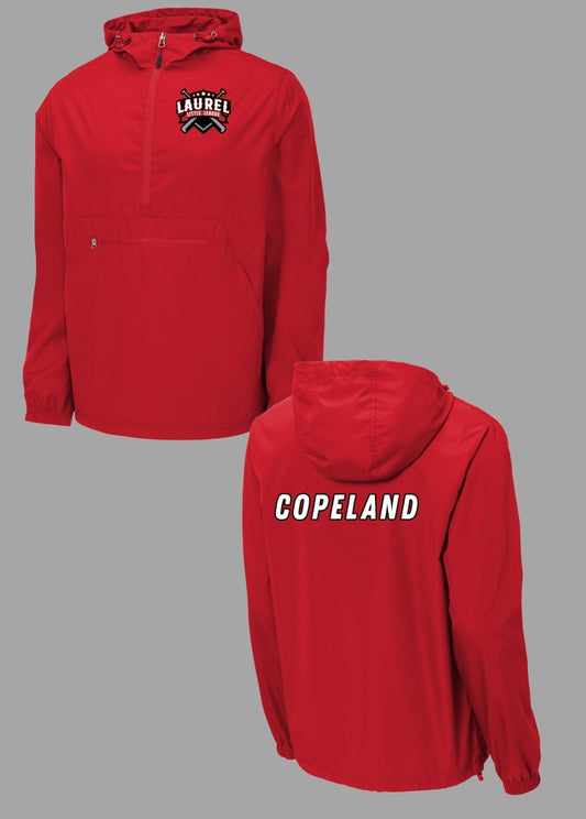 Laurel Little League ADULT 1/4 Zip Pullover Jacket
