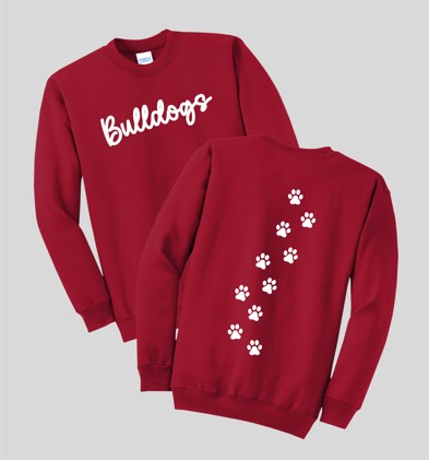 LIS Bulldogs and Pawprints Red