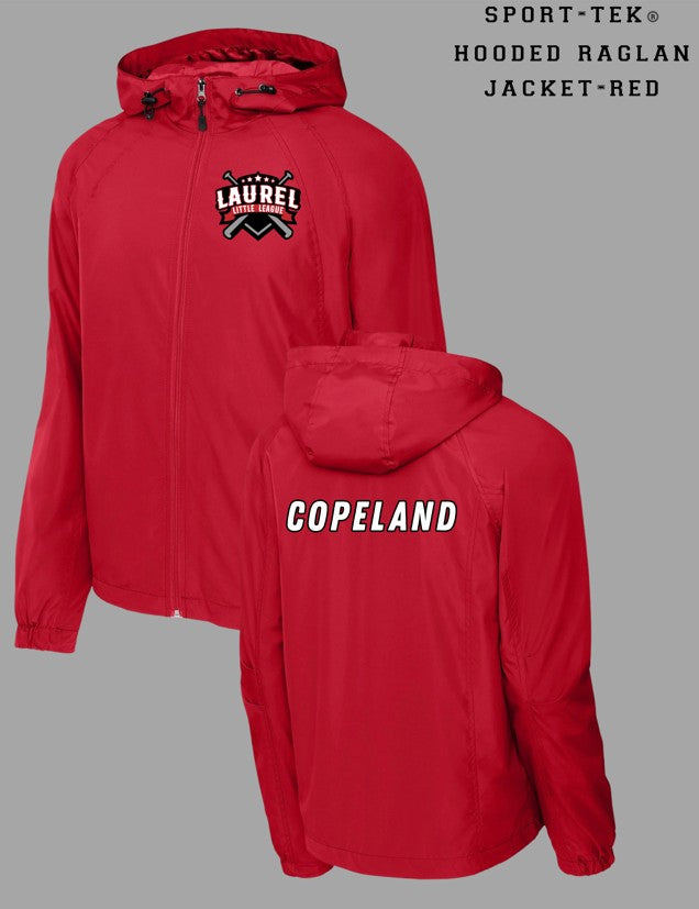 Laurel Little League Sport-Tek Raglan Jacket
