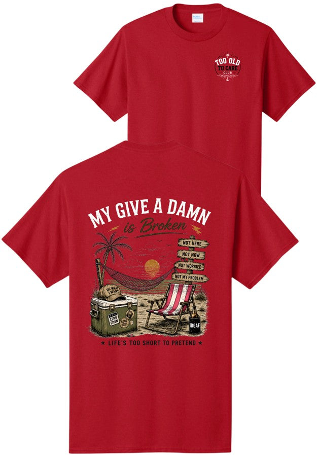 My Give a Damn is Broken
