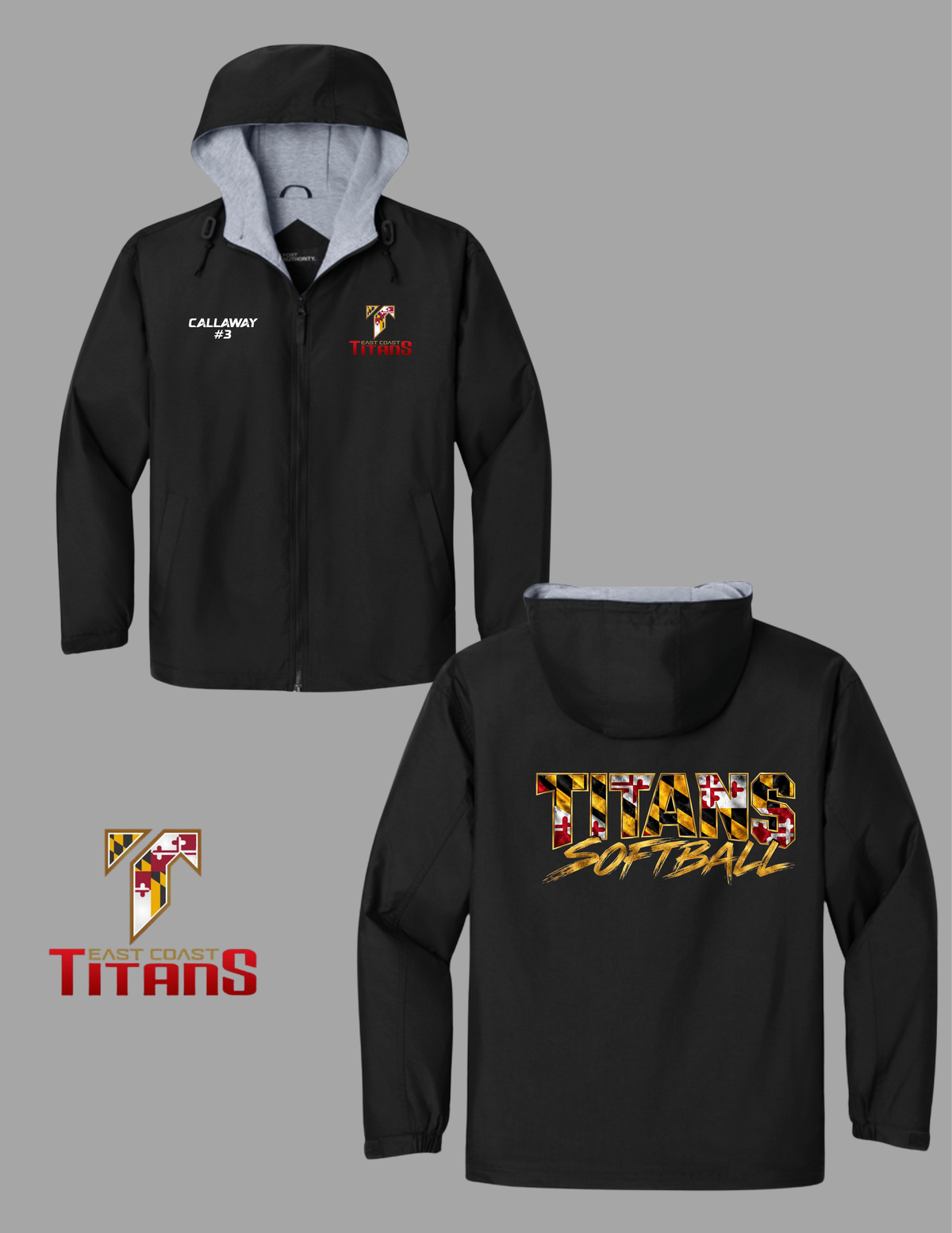East Coast Titans - Port Authority Team Jacket