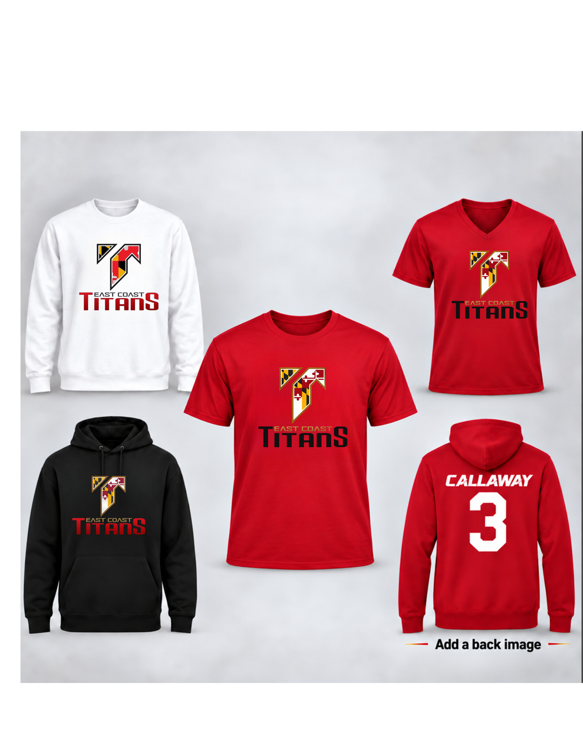 East Coast Titans - Large T