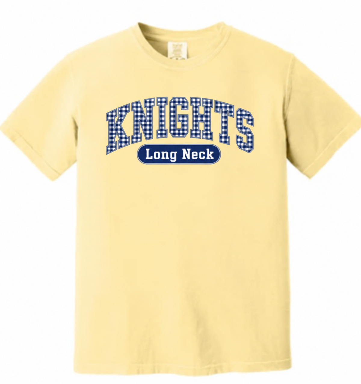 Long Neck Knights Gingham