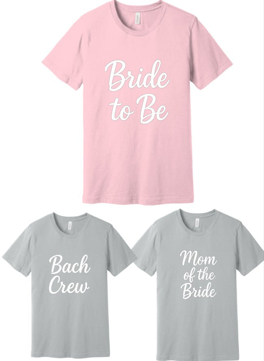 Bride to Be and Bach Crew