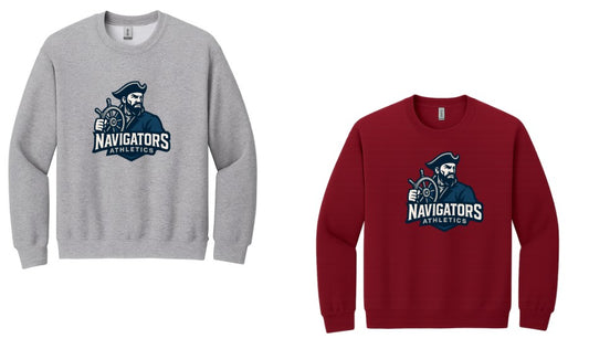 Cross Christian Navigator Crewneck Sweatshirt