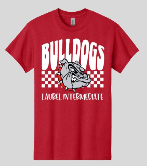 LIS Checkered Bulldog Red