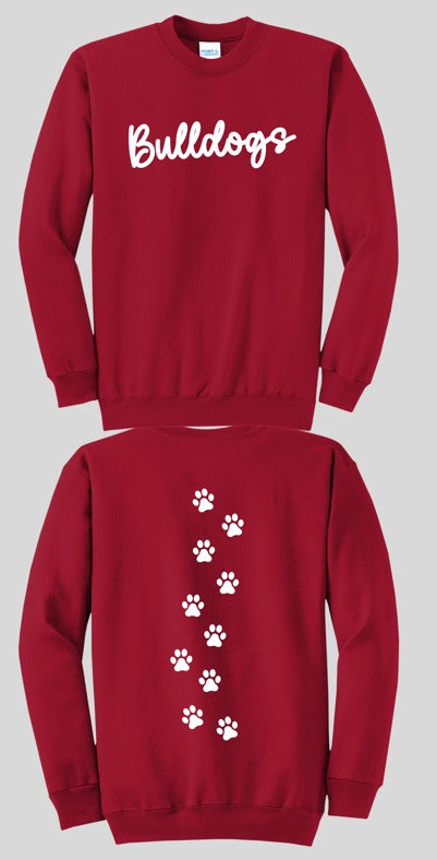 LIS Bulldogs and Pawprints Red